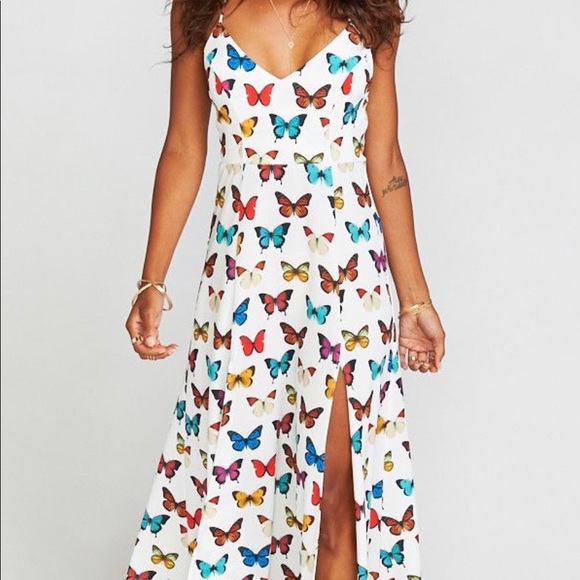 Show Me Your MuMu Dresses & Skirts - Show Me Your Mumu Nicole Maxi Dress Butterflies